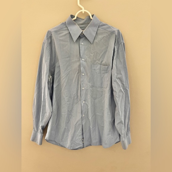 Arman Collezioni Men’s long Sleeve Button Dress Shirt Size Large - Picture 1 of 4